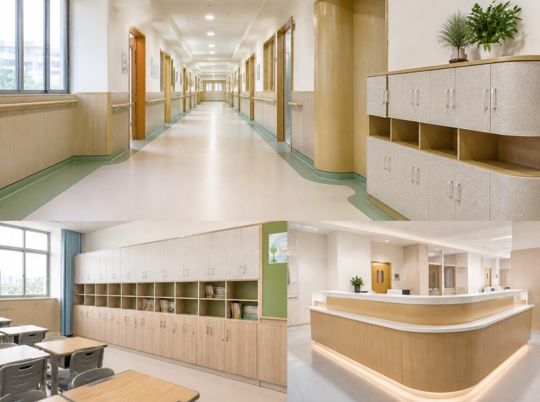 崂山区学校医院公共空间装修